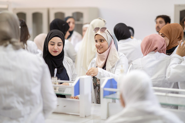 نظرة لاحدى محاضرات جامعة اوروك 